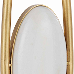 Торшер золотой c декоративной мраморной вставкой на каркасе Kernel варинант исполнения - 2 | Loft Concept в Омске