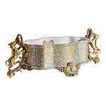 Чаша с орнаментом на бронзовых ножках в виде львов Eden Garden варинант исполнения - 1 | Loft Concept в Омске