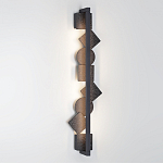 Бра вертикальное с черными кругами и квадратами Gravyura варинант исполнения - 5 | Loft Concept в Омске