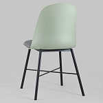 Стул из прочного пластика на металлическом основании Anora Green  варинант исполнения - 5 | Loft Concept в Омске