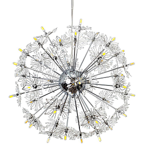 Люстра Chamomile Chrome с Металлическим Плафоном