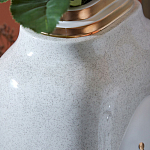 Ваза с золотисто-белыми фрагментами Faces of Imagination варинант исполнения - 10 | Loft Concept в Омске