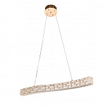 Люстра волнистой формы с текстурной огранкой Reflection of Reality варинант исполнения - 3 | Loft Concept в Омске