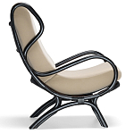 Дизайнерское кресло из ротанга Gio Ponti CONTINUUM D.163.7 BY BONACINA 1889 Armchair варинант исполнения - 7 | Loft Concept в Омске