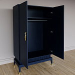 Платяной шкаф Elsa Dreams Blue с 2-мя фасадами варинант исполнения - 4 | Loft Concept в Омске