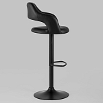 Барный стул черного цвета Strohach варинант исполнения - 2 | Loft Concept в Омске