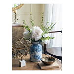 Ваза с мотивами цветущего сада с попугаями Vase Inspired by Nature варинант исполнения - 6 | Loft Concept в Омске