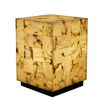 Торшер прямоугольный из натурального камня Calcite Geometry варинант исполнения - 6 | Loft Concept в Омске