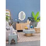 Зеркало овальное с багетом в виде кораллов Coral Dеcor варинант исполнения - 4 | Loft Concept в Омске