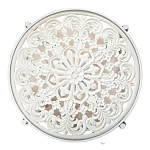 Журнальный столик из натурального дерева в винтажном стиле Openwork Coffee Table варинант исполнения - 2 | Loft Concept в Омске