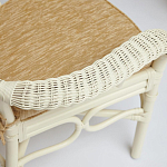 Комплект обеденный из ротанга Eloise grand white варинант исполнения - 6 | Loft Concept в Омске