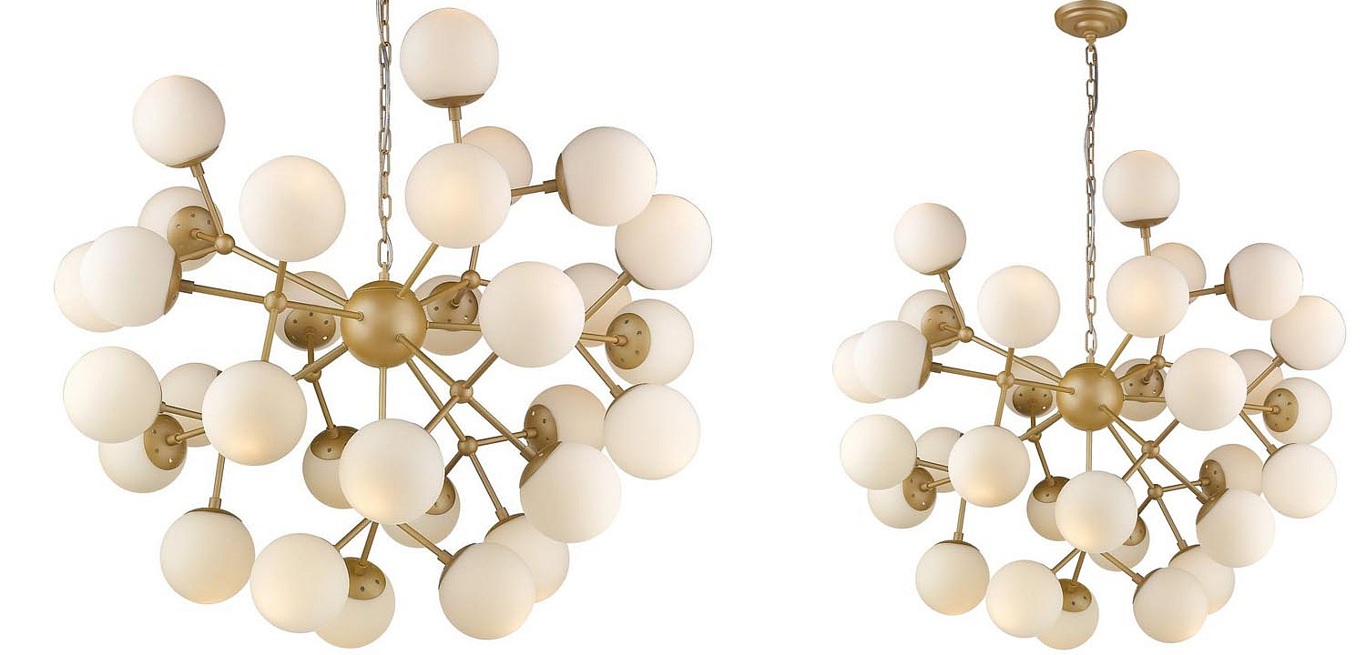 Люстра Berries Chandelier white matt 90 Люстра Berries Chandelier white matt 90 - Loft-Concept в Омске