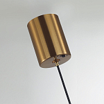 Подвесной светильник с шарообразным плафоном из белого алебастра Cryptocrystalline Stone варинант исполнения - 4 | Loft Concept в Омске