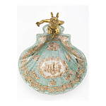 Блюдо с бронзовым ангелом Porcelain Angels of Paradise варинант исполнения - 3 | Loft Concept в Омске