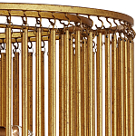 Потолочный светильник двухъярусный золотого цвета Metal Tentacles варинант исполнения - 1 | Loft Concept в Омске