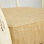 Комплект уличной мебели из ротанга Clara белый варинант исполнения - 8 | Loft Concept в Омске