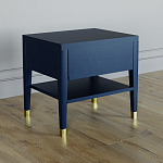 Прикроватная тумбочка с ящиком Elsa Dreams Blue варинант исполнения - 4 | Loft Concept в Омске