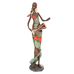 Фигурка негритянка с барабаном Ethno girl варинант исполнения - 1 | Loft Concept в Омске