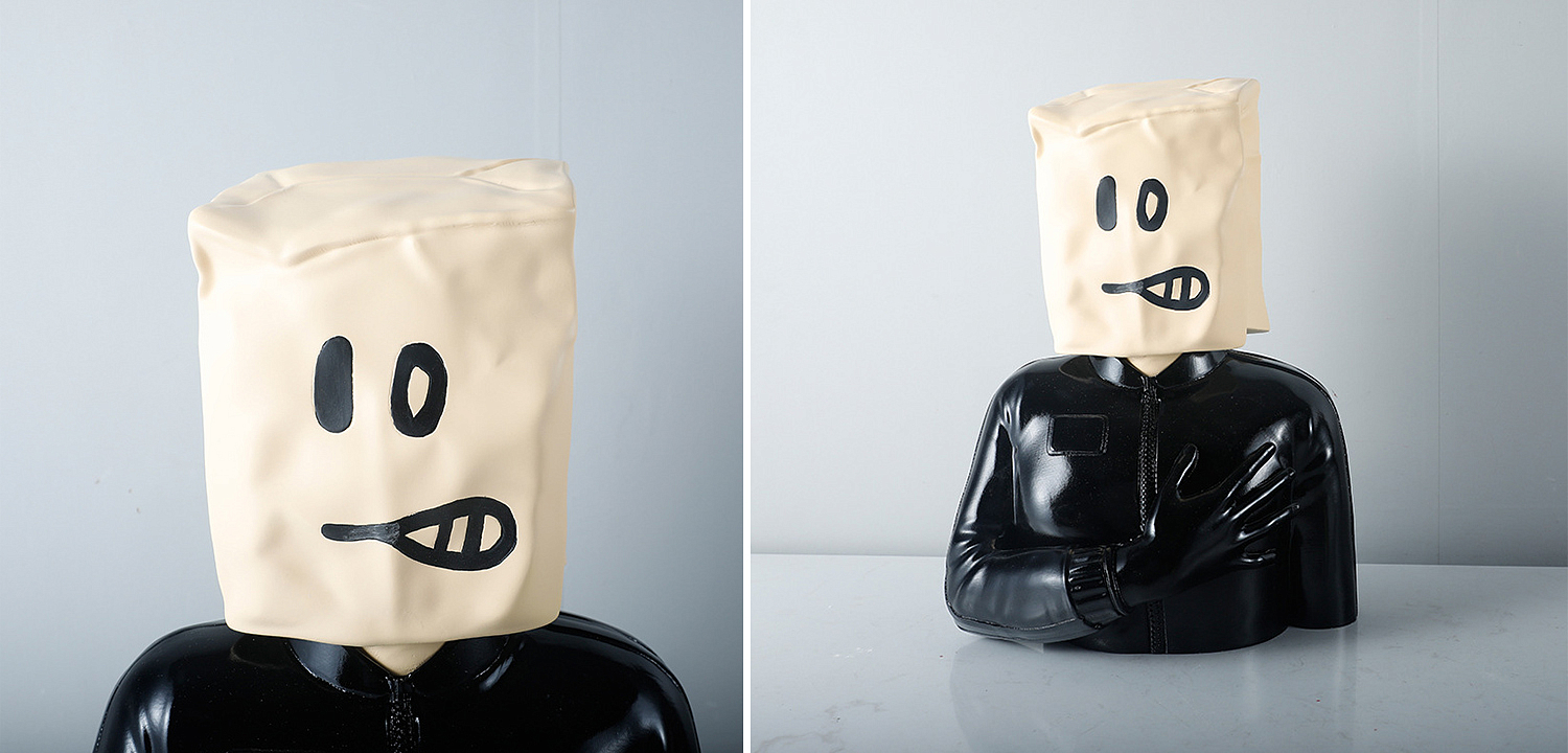 Статуэтка Banksy Package on Head Статуэтка Banksy Package on Head - Loft-Concept в Омске
