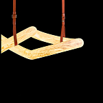 Люстра подвесная с фигурным светодиодным плафоном Calcite Figural Light варинант исполнения - 2 | Loft Concept в Омске