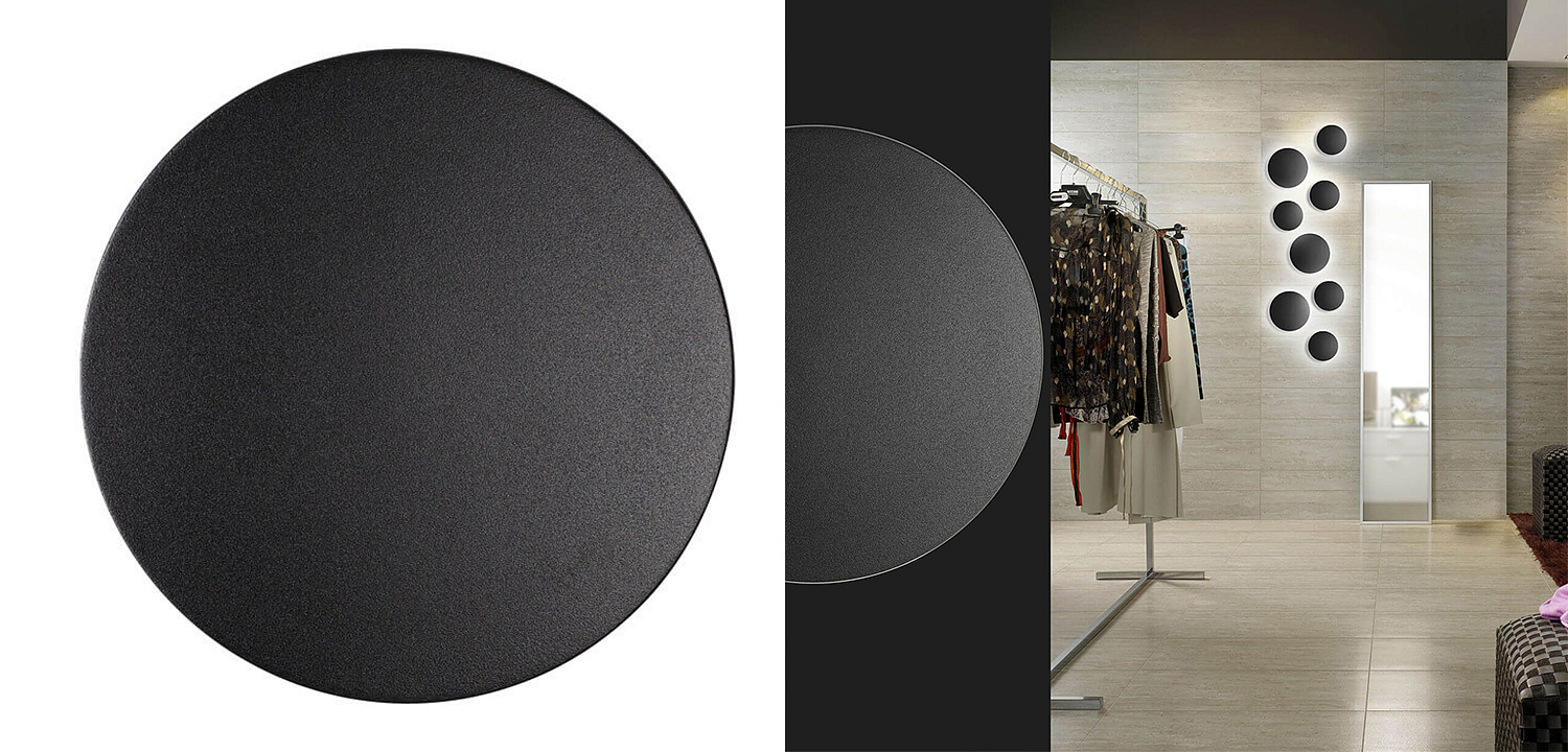 Бра Disco Piatto Black Sconce Бра Disco Piatto Black Sconce - Loft-Concept в Омске