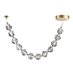 Подвесной светильник из прозрачных шаров Bubbles Bocci варинант исполнения - 5 | Loft Concept в Омске