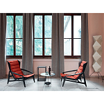 Дизайнерское кресло с подлокотниками из массива дерева Gio Ponti D.156.3 Armchair варинант исполнения - 3 | Loft Concept в Омске