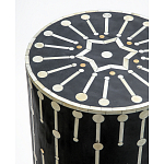 Дизайнерские приставной столик с инкрустацией Mandika Bone Inlay Stool варинант исполнения - 1 | Loft Concept в Омске
