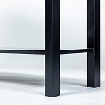 Черная консоль с выдвижными ящиками Monica варинант исполнения - 4 | Loft Concept в Омске