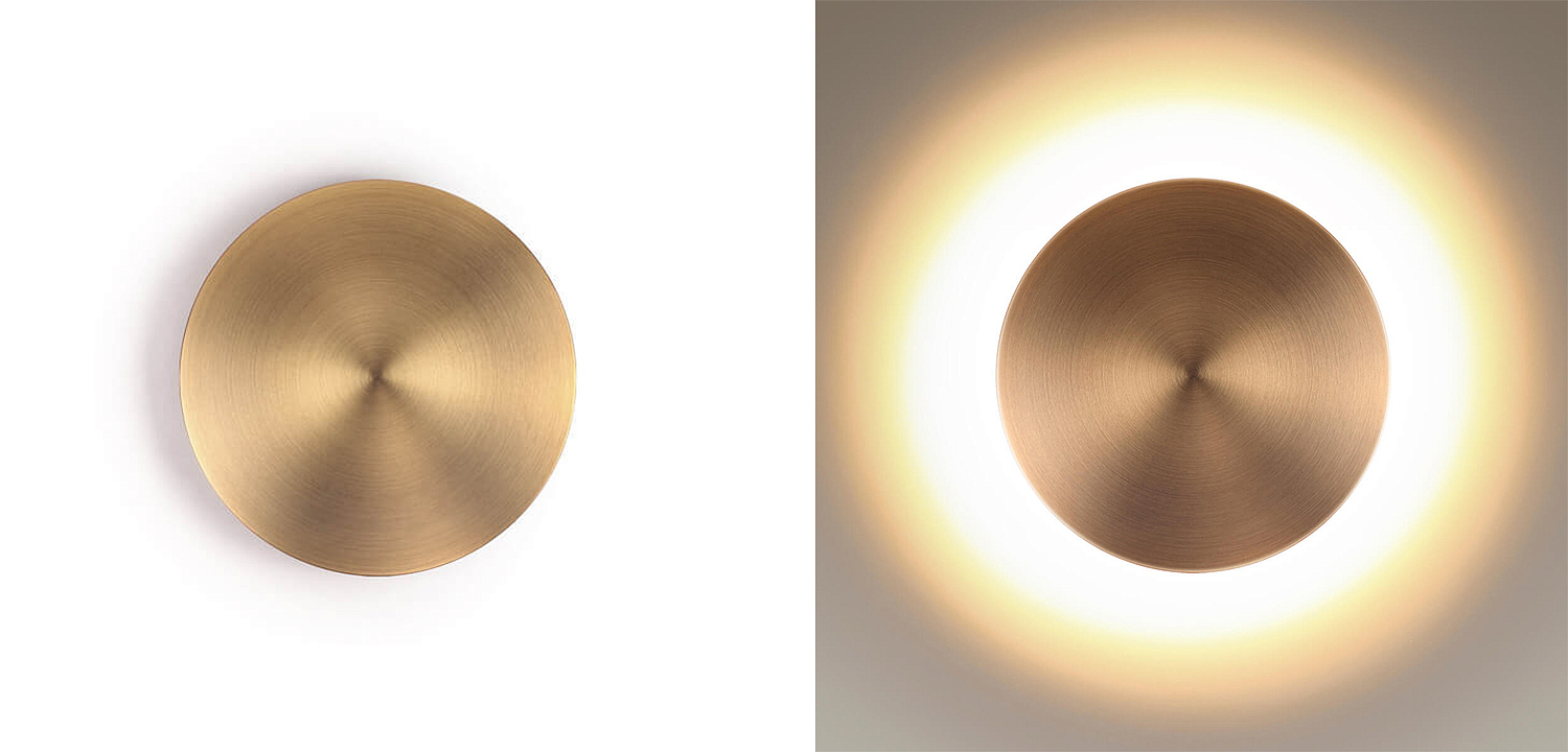 Бра Disco Piatto Bronze Sconce Бра Disco Piatto Bronze Sconce - Loft-Concept в Омске