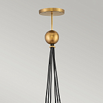 Подвесной светильник с шестью прозрачными стеклянными шарообразными плафонами Hinkley варинант исполнения - 5 | Loft Concept в Омске