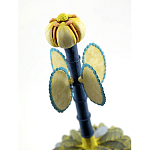 Статуэтка тропический фрукт Pandora Tropical Fruit Grey Yellow Flower варинант исполнения - 1 | Loft Concept в Омске