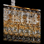 Люстра овальной формы хрустальная в неоклассическом стиле Majesty варинант исполнения - 3 | Loft Concept в Омске