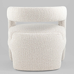 Кресло дизайнерское для лаунж зоны жемчужного цвета Pearl Lounge варинант исполнения - 7 | Loft Concept в Омске