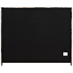 Кровать двуспальная серая с высоким мягким изголовьем Heart of the Bedroom варинант исполнения - 4 | Loft Concept в Омске