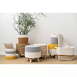 Корзина для хранения Interlacement Stripes варинант исполнения - 3 | Loft Concept в Омске