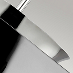 Подвесной светильник с широким многоярусным металлическим плафоном цвета никель в современном стиле Feiss варинант исполнения - 3 | Loft Concept в Омске