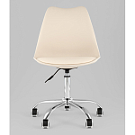 Офисный стул на металлическом основании EGGERY Beige пластик варинант исполнения - 5 | Loft Concept в Омске