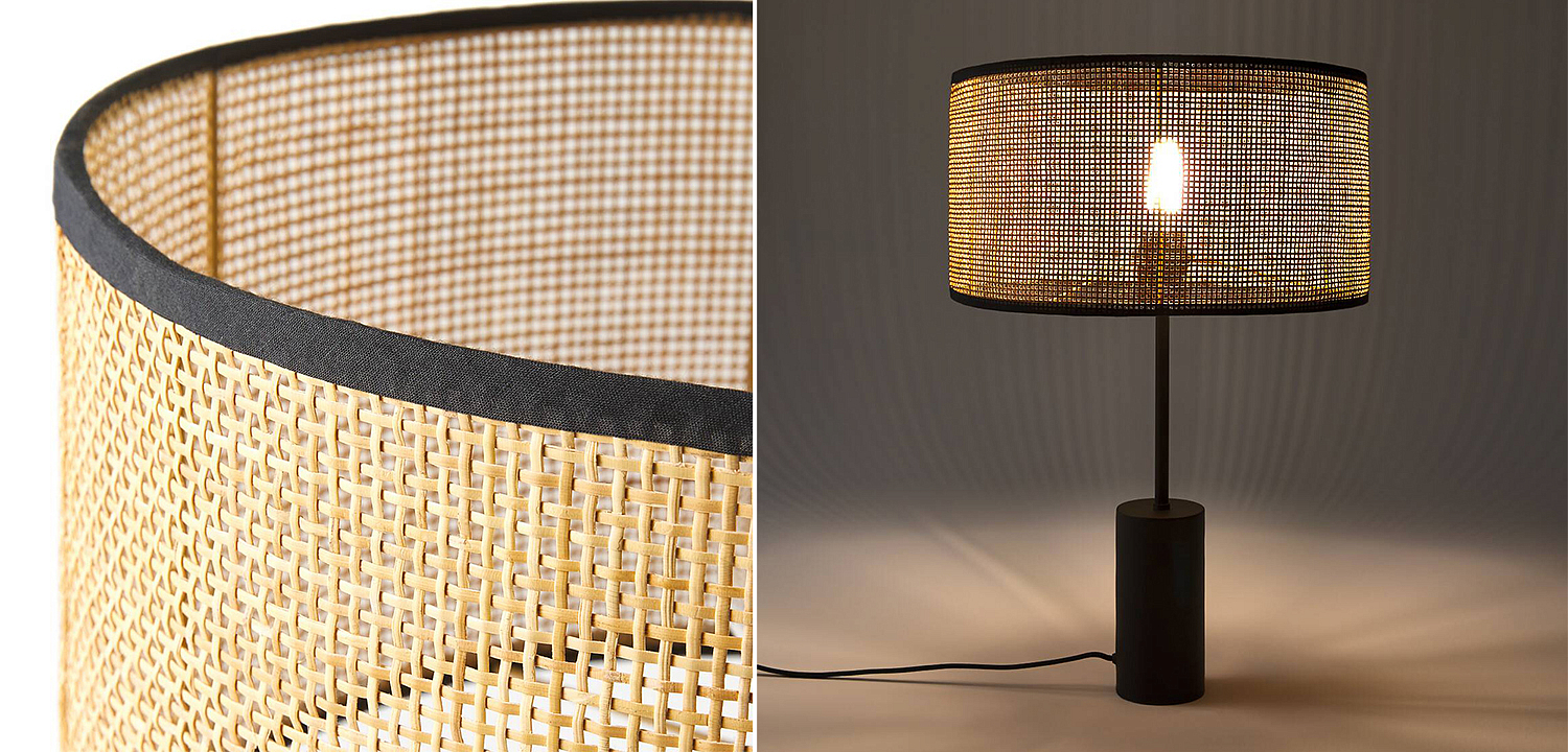 Настольная лампа Solvei Wicker Table lamp Настольная лампа Solvei Wicker Table lamp - Loft-Concept в Омске