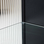 Сервант четырехдверный с рифленым стеклом The Keeper варинант исполнения - 4 | Loft Concept в Омске