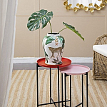 Ваза из фарфора с ручной росписью Leopard Collection  варинант исполнения - 6 | Loft Concept в Омске