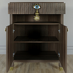 Комод Elsa Dreams Walnut Двухстворчатый  варинант исполнения - 5 | Loft Concept в Омске