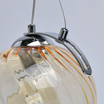 Подвесной светильник со стеклянном плафоном в форме бокала Kaleido варинант исполнения - 9 | Loft Concept в Омске