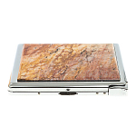 Портсигар на 10 сигарет с газовой зажигалкой из натурального камня Авантюрин Stone Cigarettes Cases варинант исполнения - 5 | Loft Concept в Омске