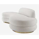 Элитный Диван Nice мягкой округлой формы  варинант исполнения - 3 | Loft Concept в Омске