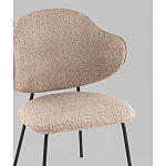 Стул Bellamy букле кофейный варинант исполнения - 2 | Loft Concept в Омске