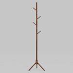 Напольная вешалка из массива бука Branches Hangers Dark варинант исполнения - 2 | Loft Concept в Омске