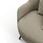 Мебельная ткань Шенилл Wangi серый цвет N 1166 варинант исполнения - 5 | Loft Concept в Омске