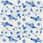 Плитка с узором Пистолеты варинант исполнения - 2 | Loft Concept в Омске