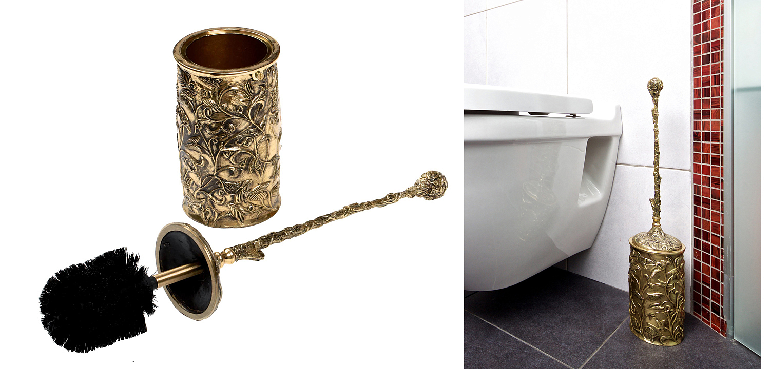 Ёрш для туалета Bronze Toilet Brush Ёрш для туалета Bronze Toilet Brush - Loft-Concept в Омске
